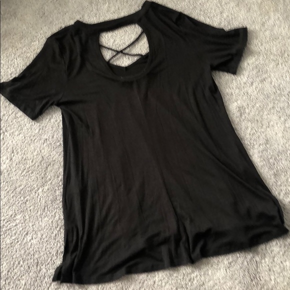 Cross Front Choker Tunic - Picture 5 of 5